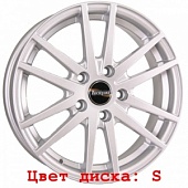 Диск ЛС 14*5.5 4*100 ЕТ43/60.1 Tech Line 435 SL